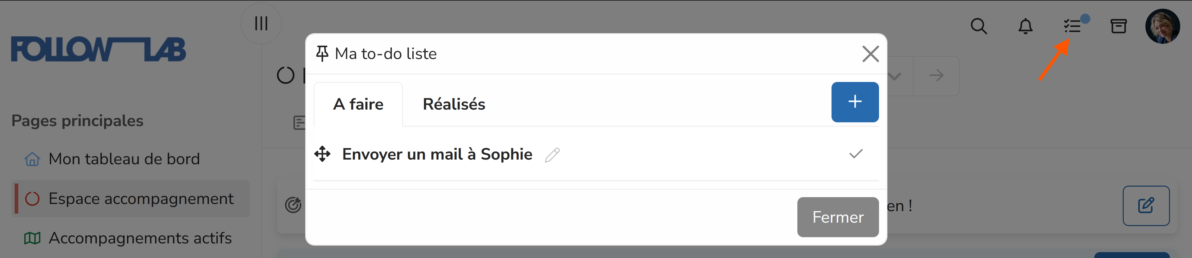 Follow Lab PRO to-do list
