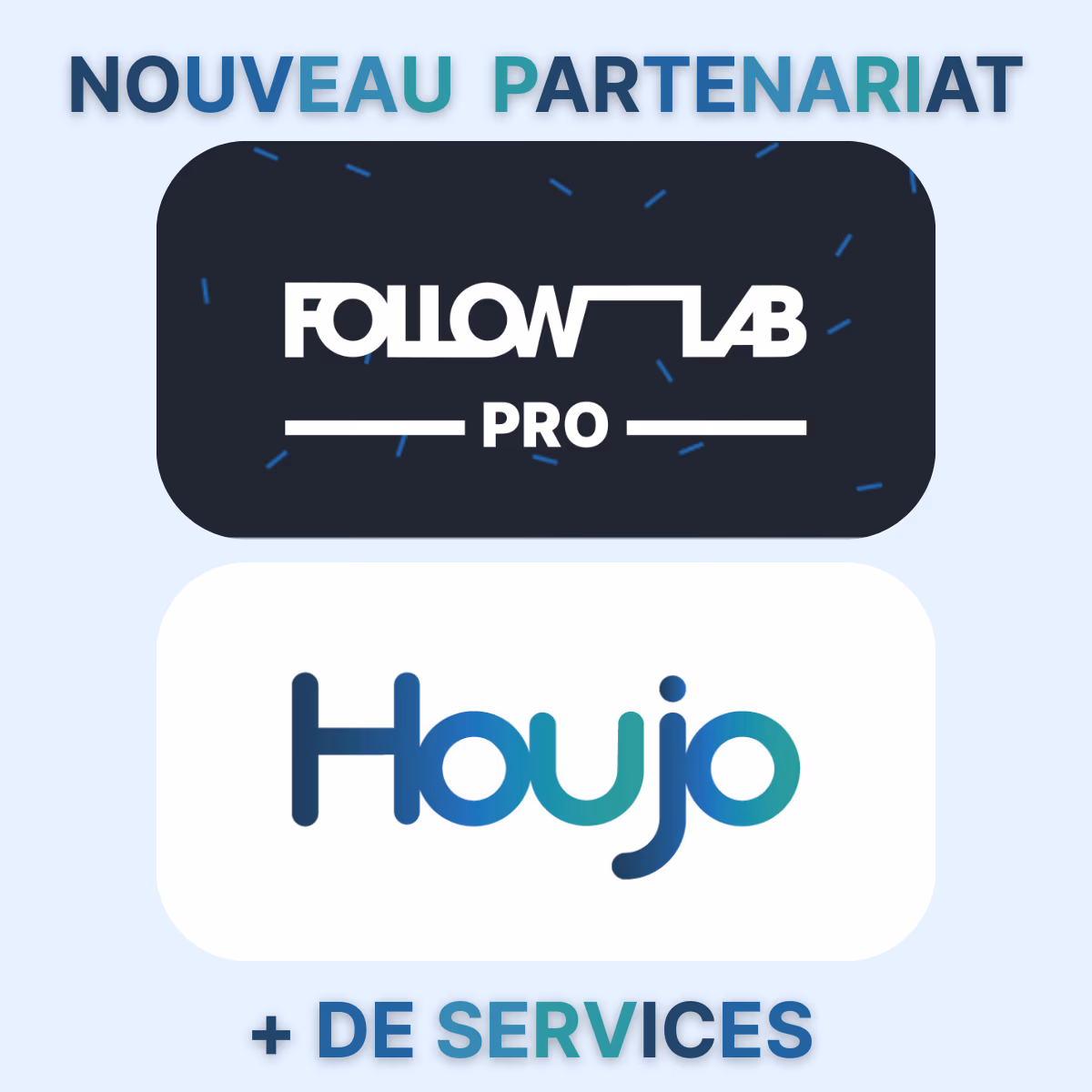 Partenariat stratégique entre Follow Lab PRO et Houjo : une offre complète pour les coachs et thérapeutes