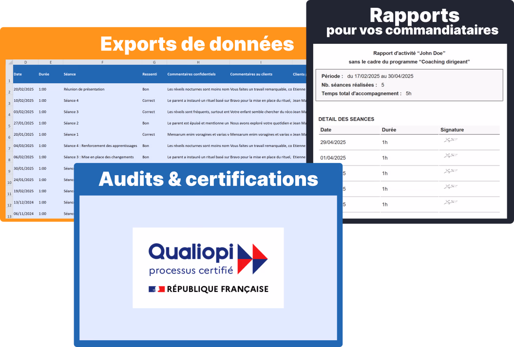 Reporting and exports in Follow Lab PRO