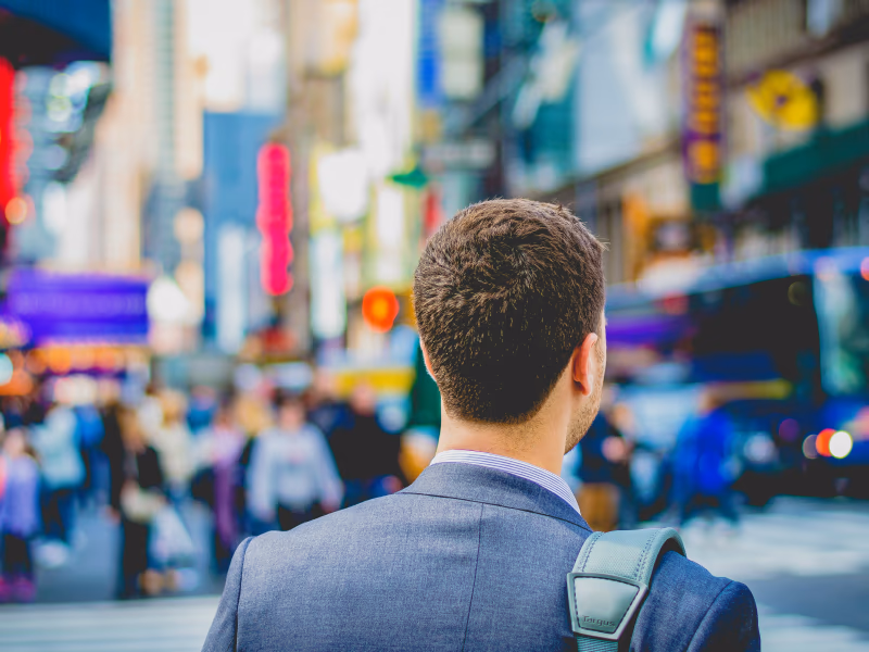 A young man in a graduate program
