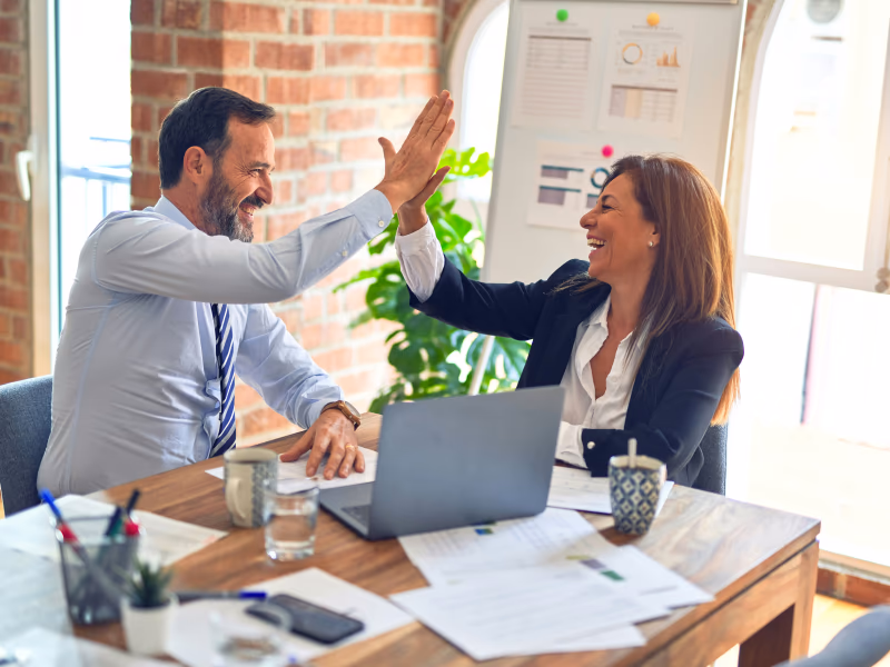 Interview as part of a leadership track